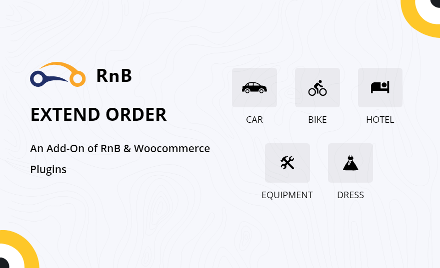 RnB Extend Order (Add-On) 
