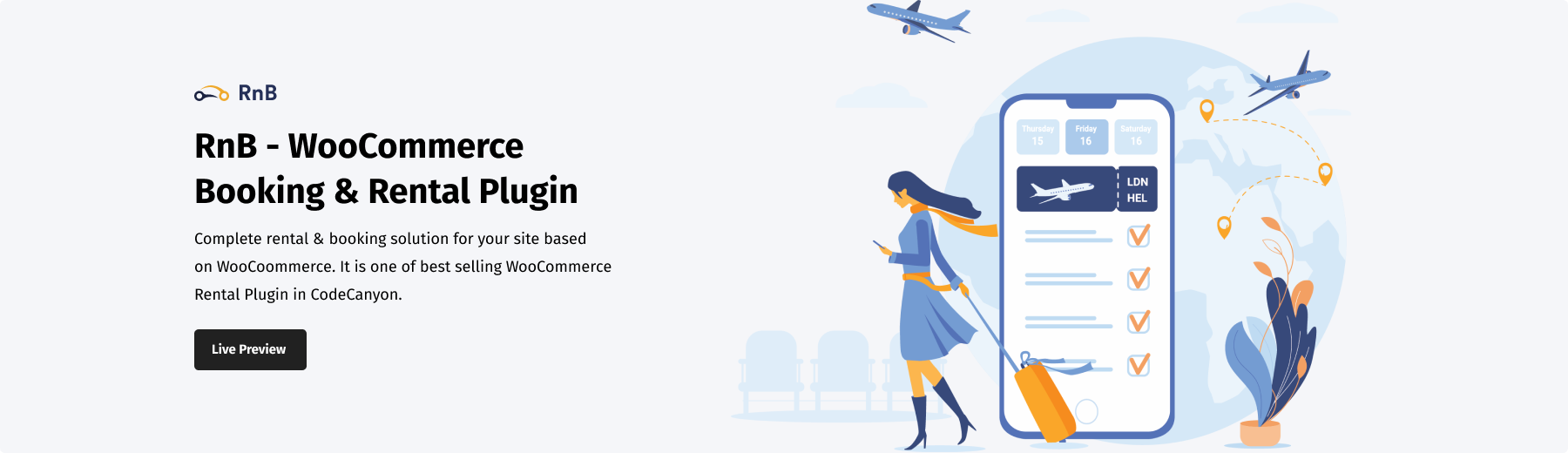 RnB Rental Booking Plugin