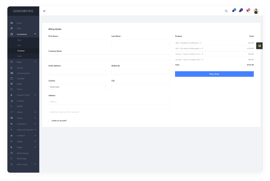 Isomorphic eCommerce